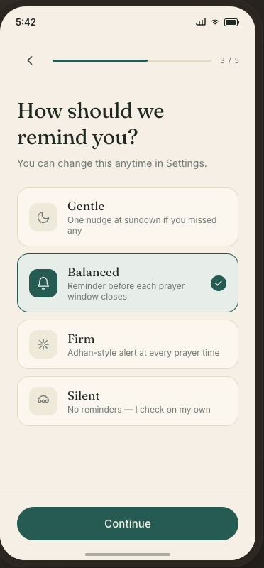 Ruhly – Muslim Habit Tracker