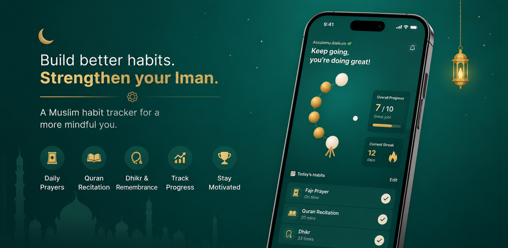 Ruhly – Muslim Habit Tracker